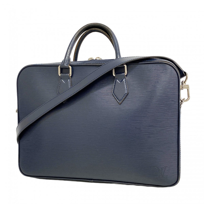 ★在庫処分★最終価格★SALE【6cb1682-k】ルイヴィトン ブリーフケース エピ ダンディブリーフケース M51376 ブルーマリーヌ 2wayバッグ【中古】メンズ