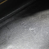 【6cb1705】エルメス ショルダーバッグ ショルダーケリー トゴ ブラック ゴールド金具 □L刻印【中古】レディース