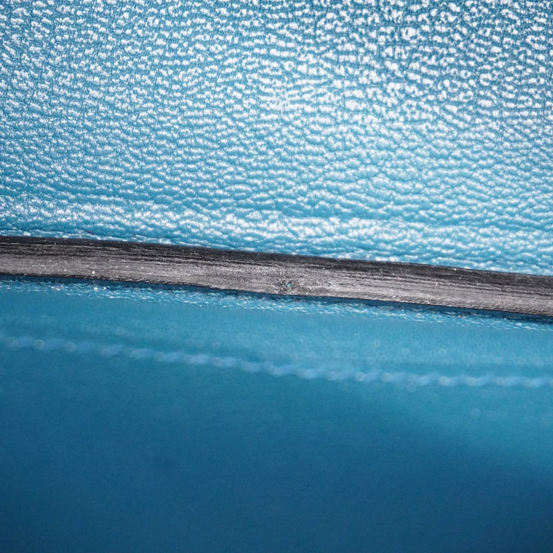 【6cb1730-g】エルメス ハンドバッグ バーキン30 オーストリッチ コバルト □R刻印【中古】レディース