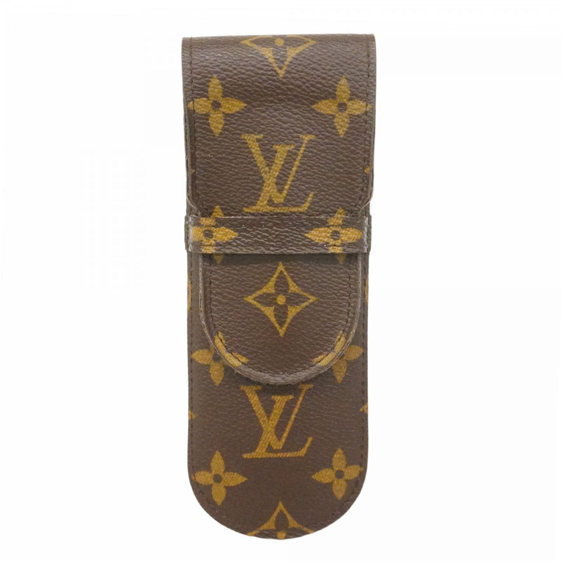 【6cb1757-k】ルイヴィトン ペンケース モノグラム エテュイスティロ M62990 ブラウン【中古】メンズ レディース ユニセックス