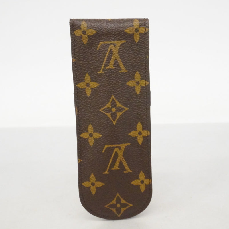 【6cb1757-k】ルイヴィトン ペンケース モノグラム エテュイスティロ M62990 ブラウン【中古】メンズ レディース ユニセックス