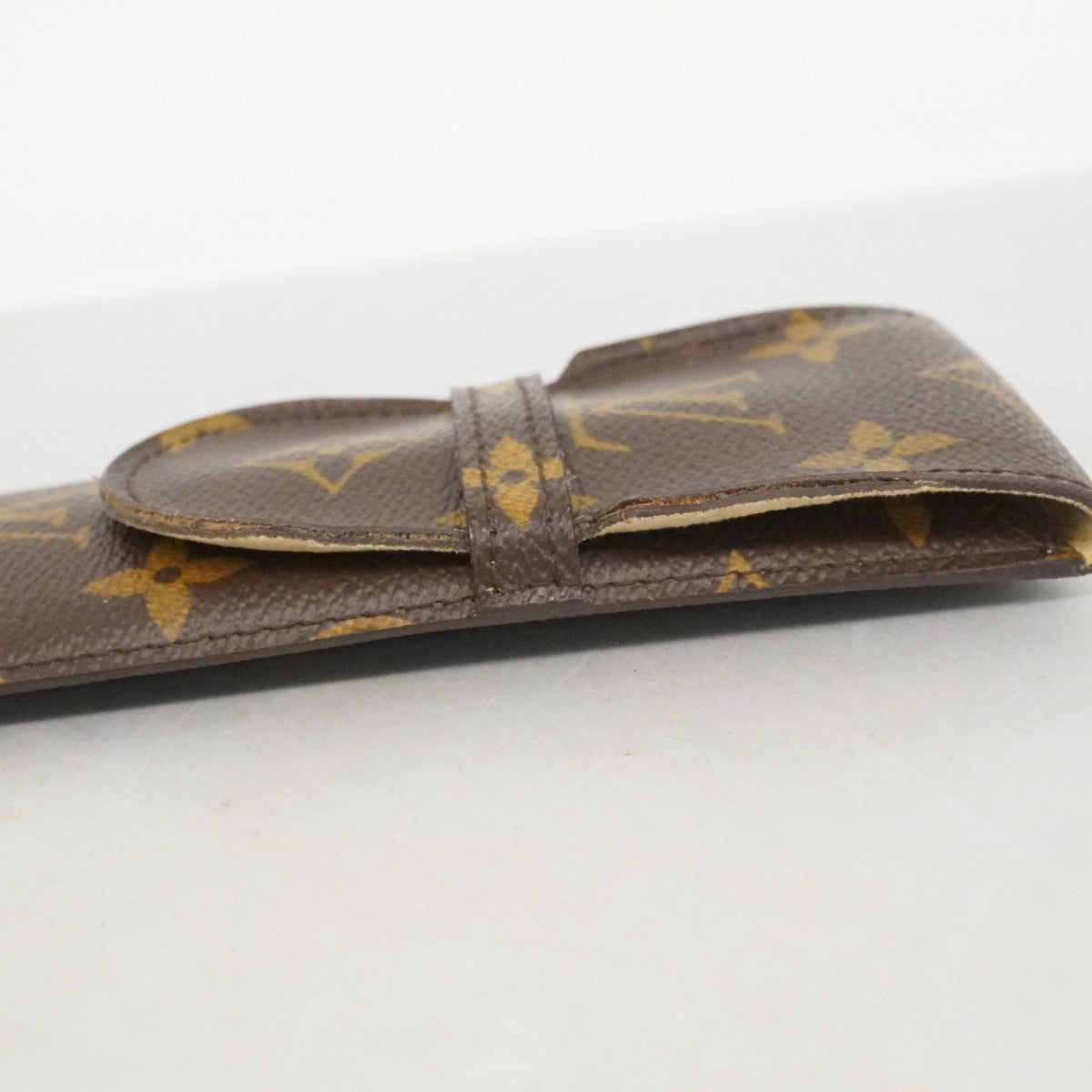 【6cb1757-k】ルイヴィトン ペンケース モノグラム エテュイスティロ M62990 ブラウン【中古】メンズ レディース ユニセックス