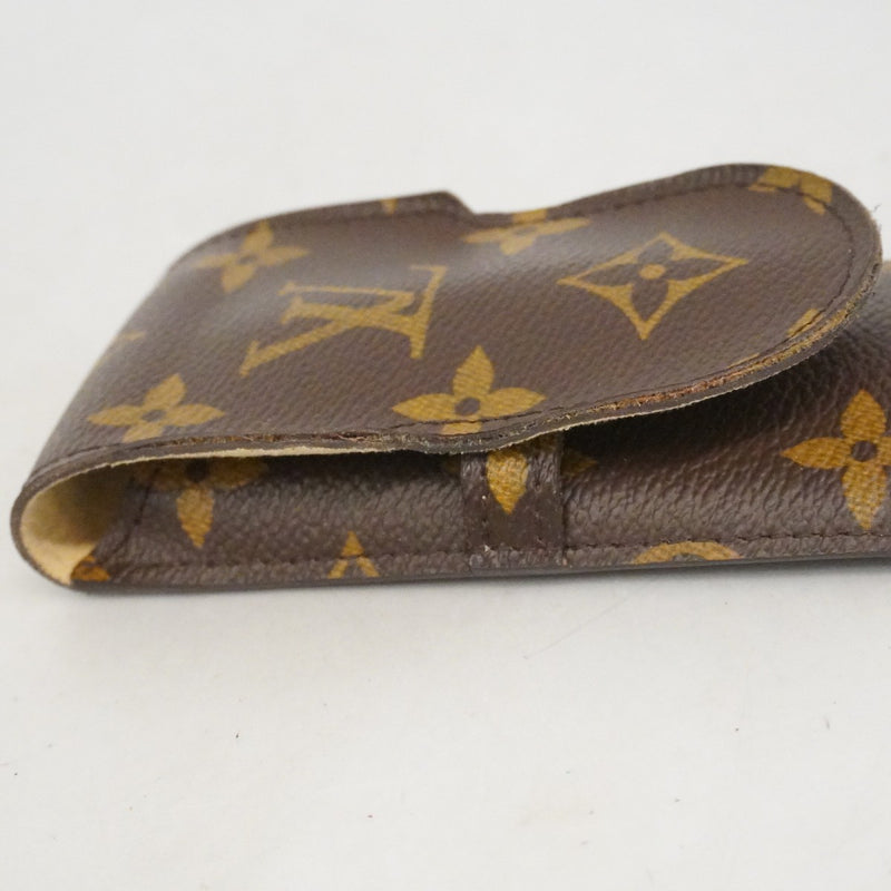【6cb1757-k】ルイヴィトン ペンケース モノグラム エテュイスティロ M62990 ブラウン【中古】メンズ レディース ユニセックス