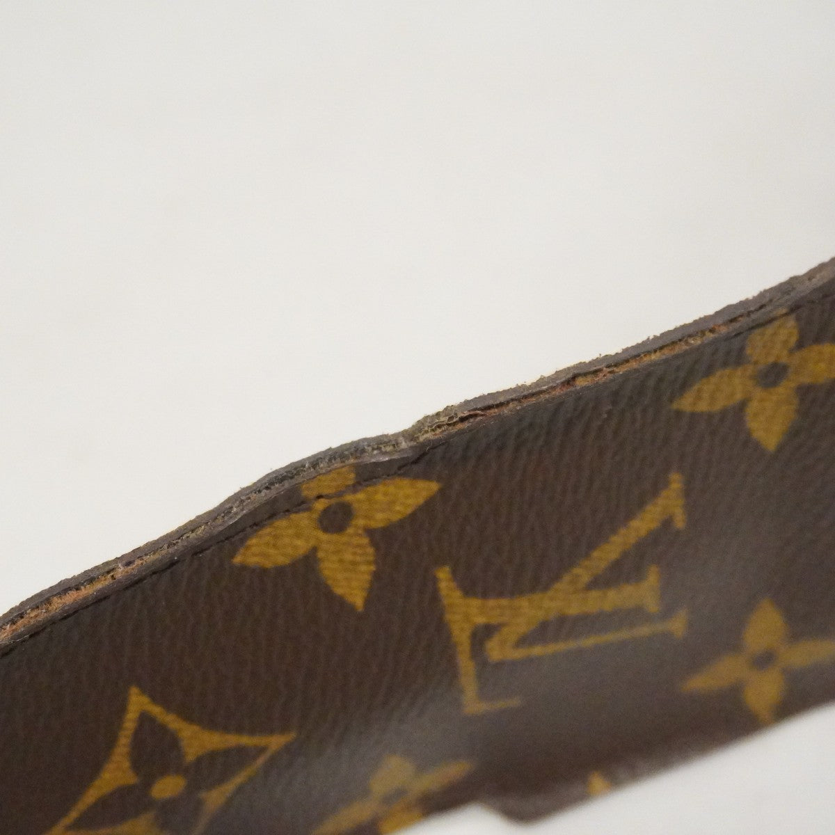 【6cb1757-k】ルイヴィトン ペンケース モノグラム エテュイスティロ M62990 ブラウン【中古】メンズ レディース ユニセックス