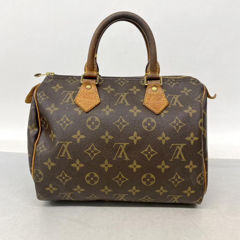 【6cb1769】ルイヴィトン ハンドバッグ モノグラム スピーディ25 M41109 ブラウン【中古】レディース