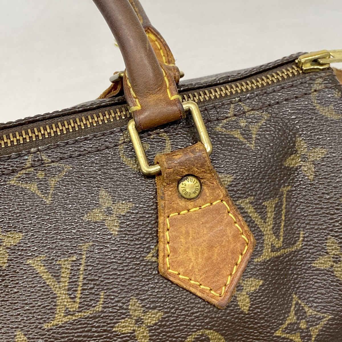 【6cb1769】ルイヴィトン ハンドバッグ モノグラム スピーディ25 M41109 ブラウン【中古】レディース