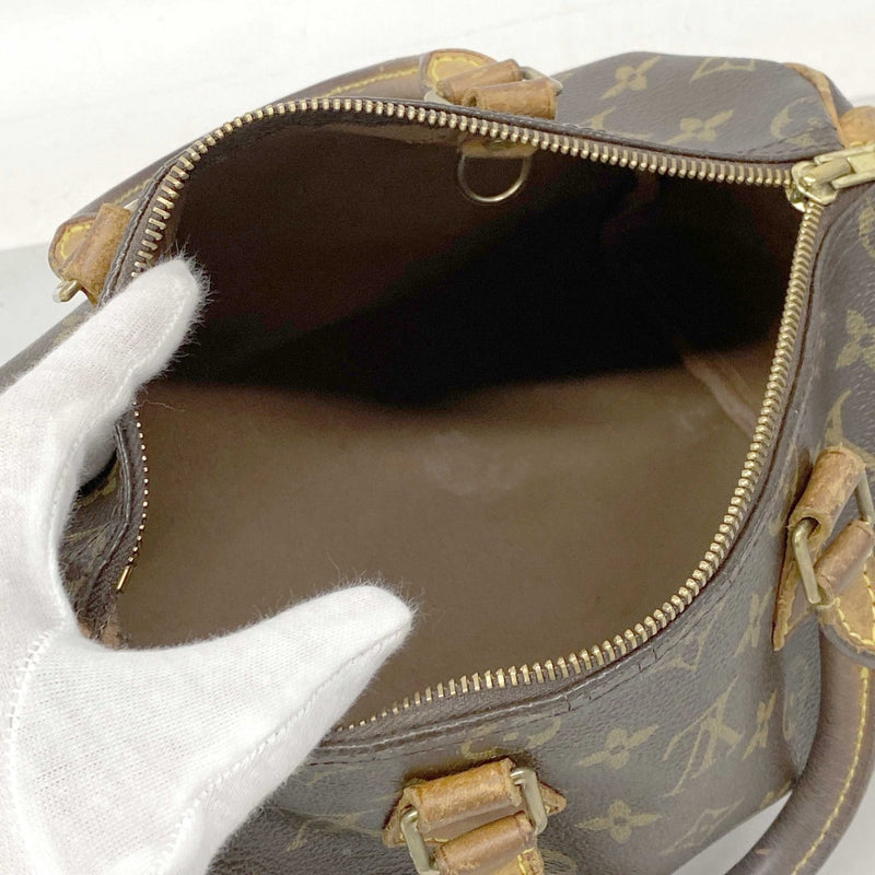 【6cb1769】ルイヴィトン ハンドバッグ モノグラム スピーディ25 M41109 ブラウン【中古】レディース