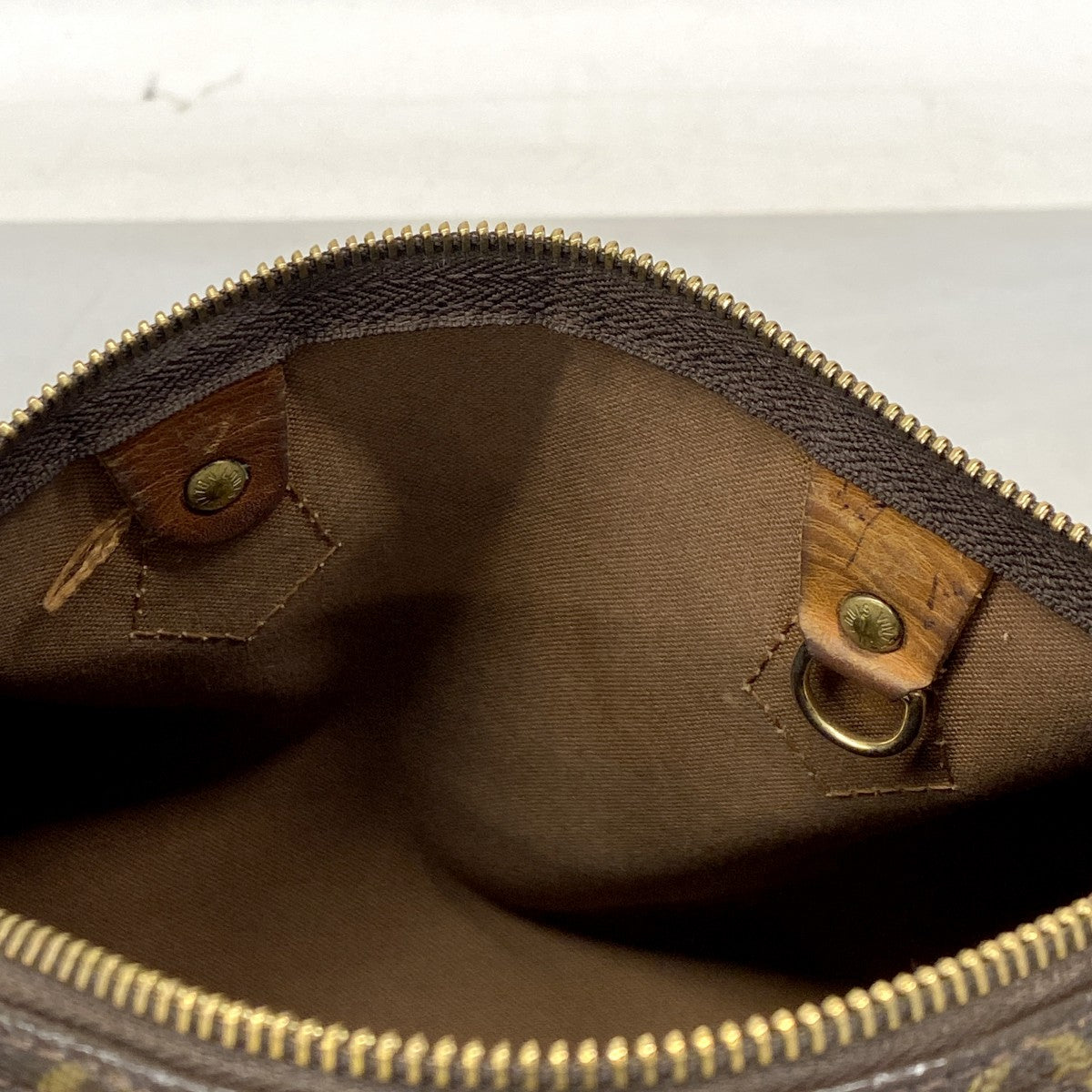 【6cb1769】ルイヴィトン ハンドバッグ モノグラム スピーディ25 M41109 ブラウン【中古】レディース