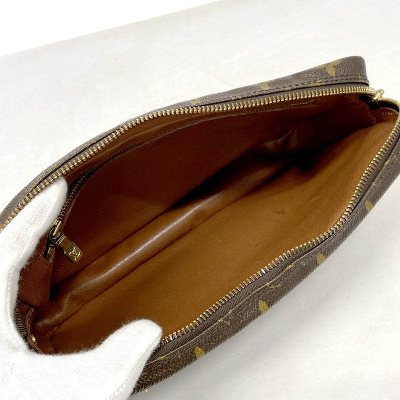 【6cb1771】ルイヴィトン クラッチバッグ モノグラム マルリードラゴンヌGM M51825 ブラウン【中古】メンズ