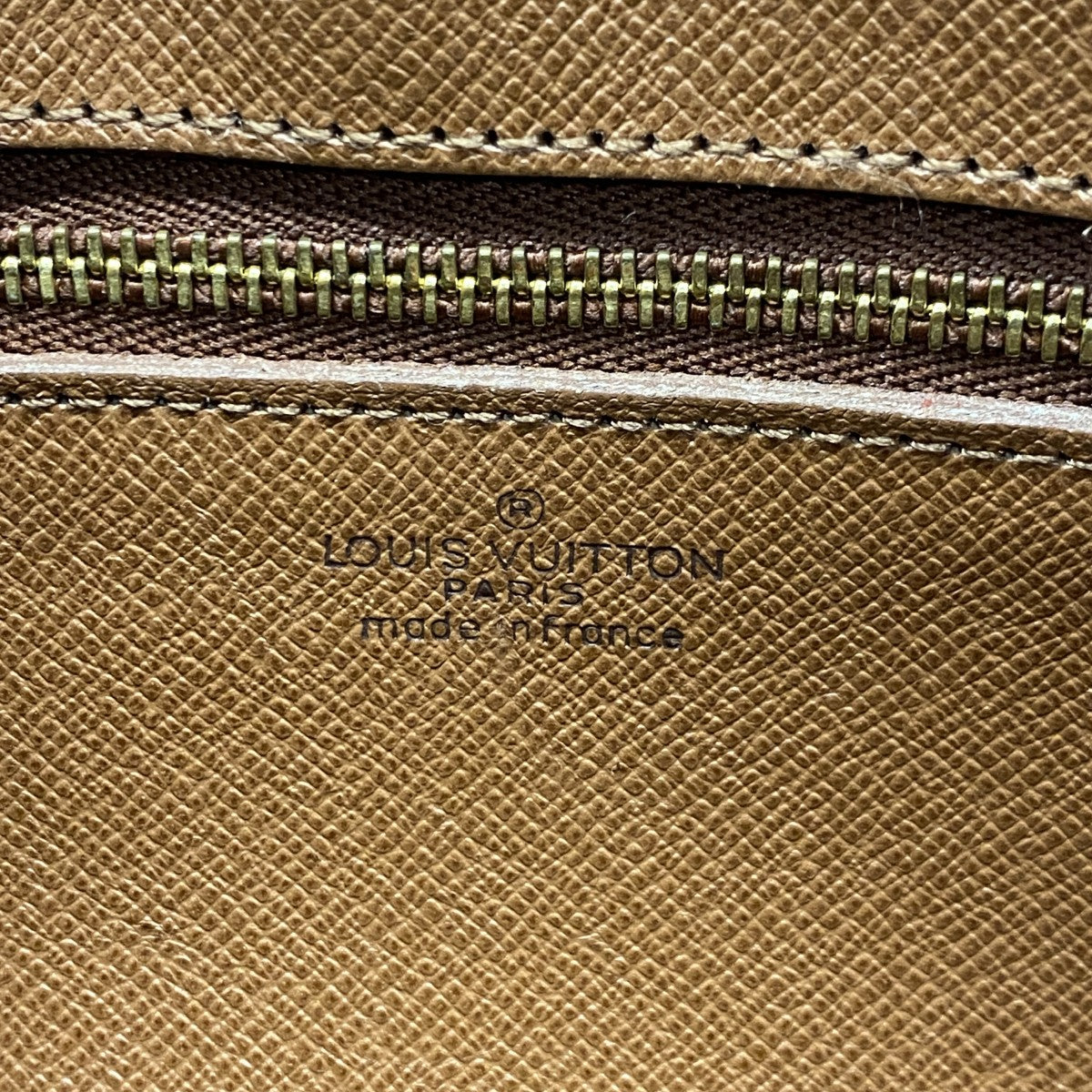 【6cb1771】ルイヴィトン クラッチバッグ モノグラム マルリードラゴンヌGM M51825 ブラウン【中古】メンズ