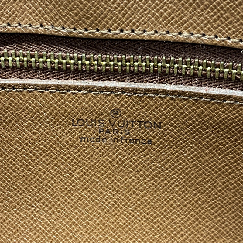 【6cb1771】ルイヴィトン クラッチバッグ モノグラム マルリードラゴンヌGM M51825 ブラウン【中古】メンズ