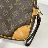 【6cb1771】ルイヴィトン クラッチバッグ モノグラム マルリードラゴンヌGM M51825 ブラウン【中古】メンズ