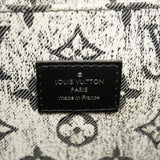 【6cb1843】ルイヴィトン トートバッグ モノグラム・ジャガードデニム オンザゴーMM M46448 グレー ブラック 2wayバッグ【中古】レディース