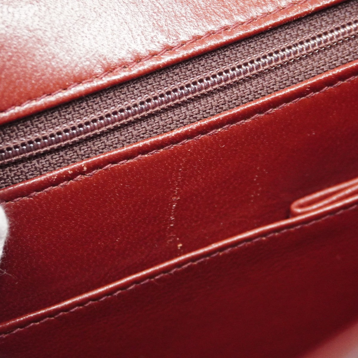 【6cb1864】シャネル ショルダーバッグ マトラッセ Wフラップ Wチェーン ラムスキン ブラック ゴールド金具【中古】レディース