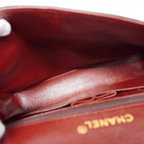 【6cb1864】シャネル ショルダーバッグ マトラッセ Wフラップ Wチェーン ラムスキン ブラック ゴールド金具【中古】レディース