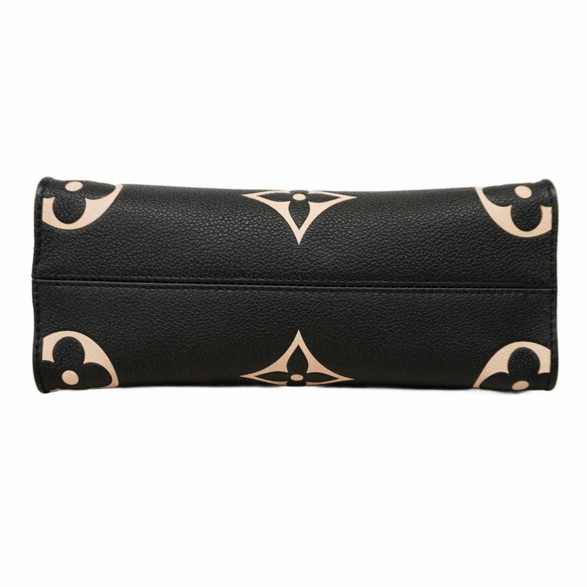 【6cb1866】ルイヴィトン ハンドバッグ モノグラム・アンプラント バイカラー オンザゴ―PM M45659 ブラック ベージュ【中古】レディース