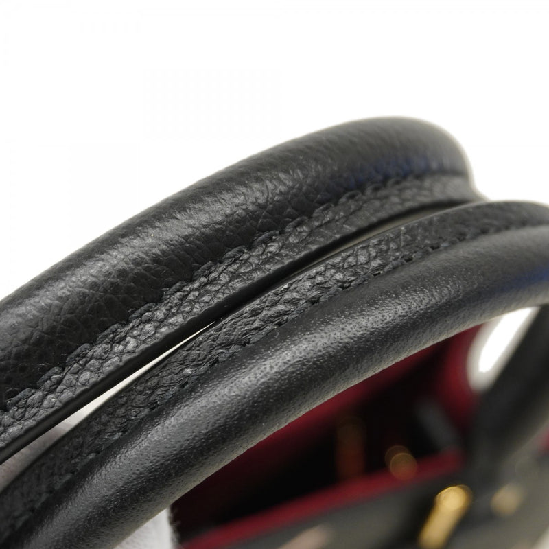 【6cb1866】ルイヴィトン ハンドバッグ モノグラム・アンプラント バイカラー オンザゴ―PM M45659 ブラック ベージュ【中古】レディース