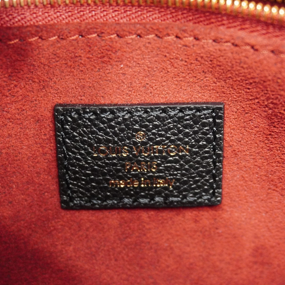 【6cb1866】ルイヴィトン ハンドバッグ モノグラム・アンプラント バイカラー オンザゴ―PM M45659 ブラック ベージュ【中古】レディース