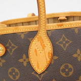 ★SALE【6cb1885】ルイヴィトン トートバッグ モノグラム ネヴァーフルPM M40155 ブラウン【中古】レディース