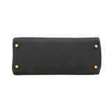 【6cb1907】エルメス ハンドバッグ ケリー28 トゴ ブラック ゴールド金具 □G刻印 2wayバッグ【中古】レディース