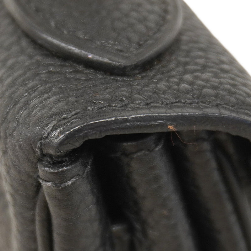 【6cb1907】エルメス ハンドバッグ ケリー28 トゴ ブラック ゴールド金具 □G刻印 2wayバッグ【中古】レディース