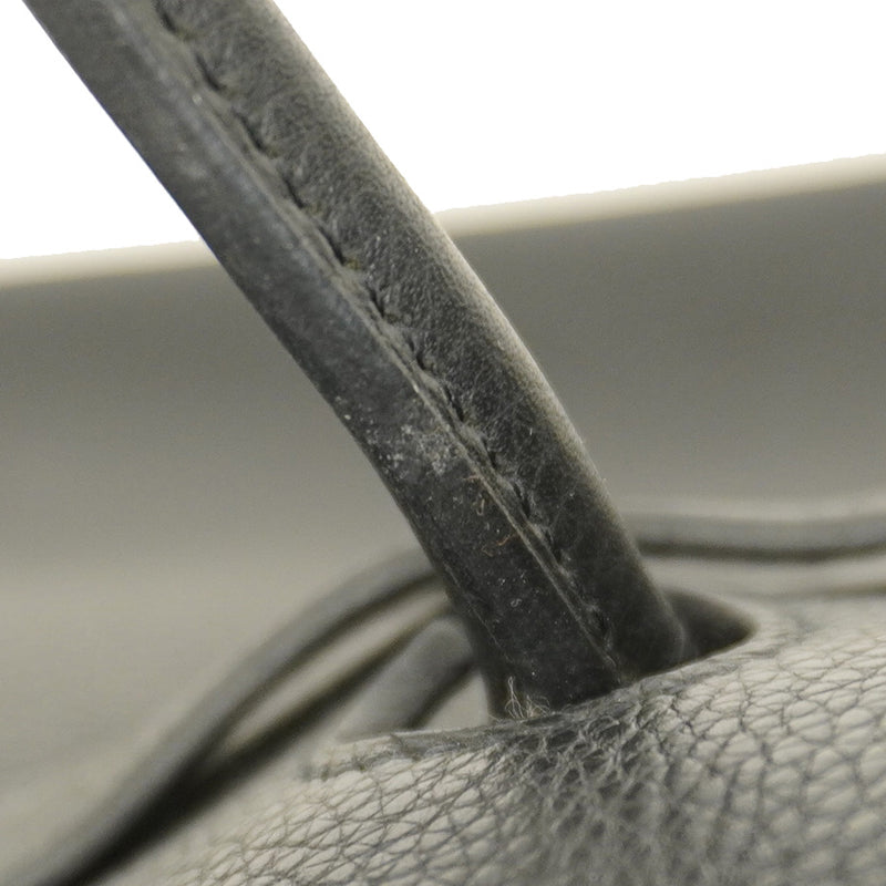 【6cb1927】エルメス ハンドバッグ バーキン35 トリヨンクレマンス ブラック シルバー金具 □M刻印【中古】レディース