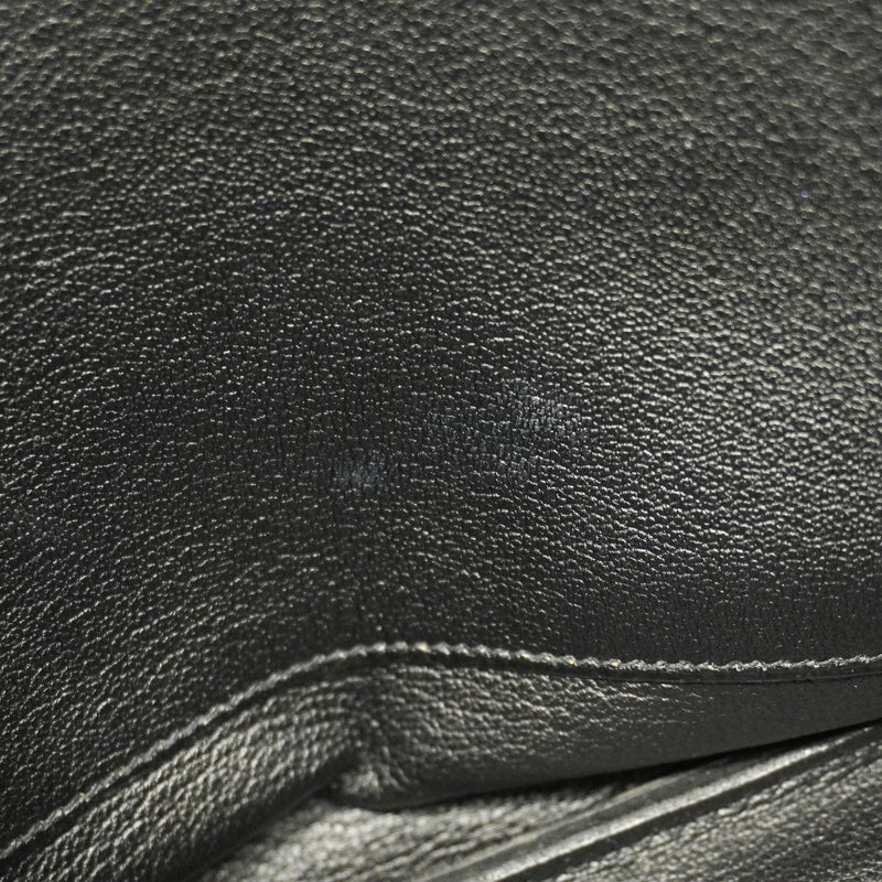 【6cb1927】エルメス ハンドバッグ バーキン35 トリヨンクレマンス ブラック シルバー金具 □M刻印【中古】レディース