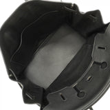 【6cb1927】エルメス ハンドバッグ バーキン35 トリヨンクレマンス ブラック シルバー金具 □M刻印【中古】レディース