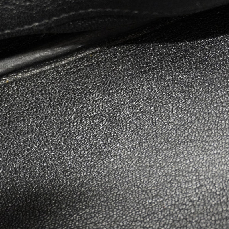 【6cb1967-g】エルメス ハンドバッグ バーキン30 トゴ ブラック シルバー金具 B刻印【中古】レディース