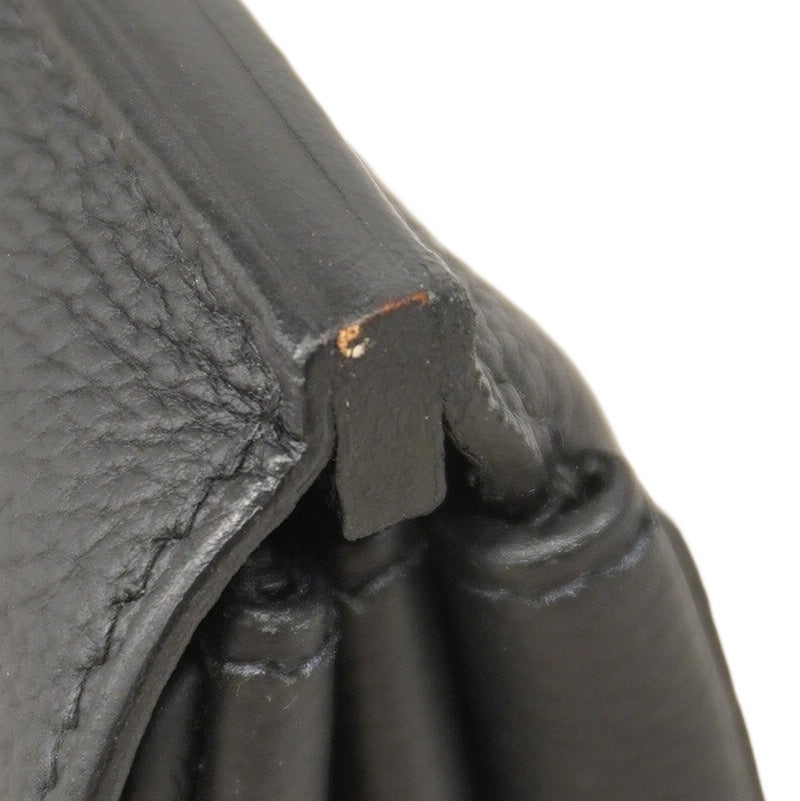 【6cb1967-g】エルメス ハンドバッグ バーキン30 トゴ ブラック シルバー金具 B刻印【中古】レディース