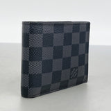 ★在庫処分★最終価格【6cb1973】ルイヴィトン 財布 ダミエ・グラフィット ポルトフォイユマルコ NM N63336  グレー ブラック【中古】メンズ