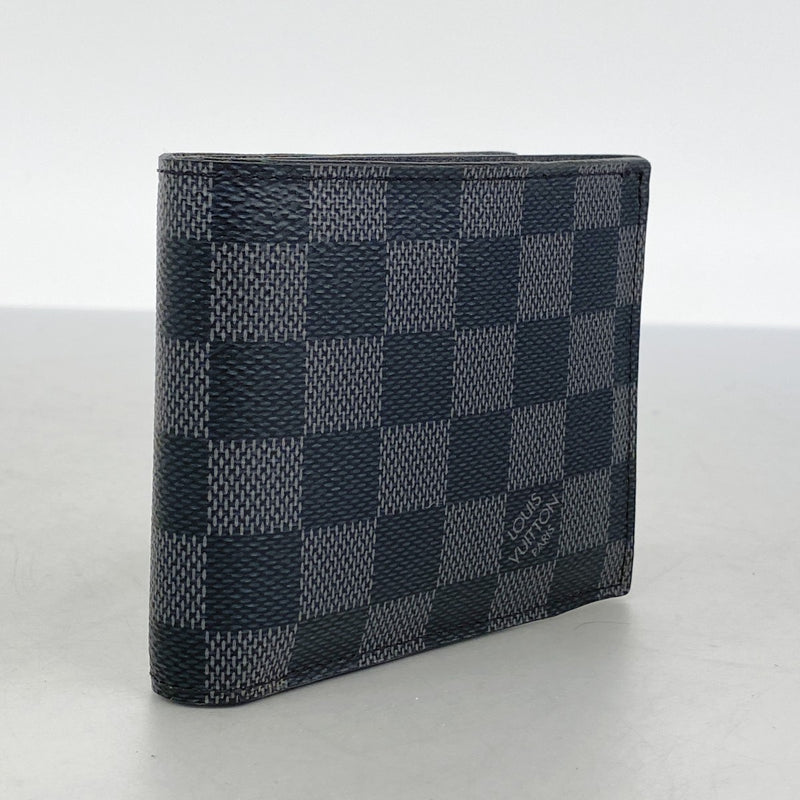 ★在庫処分★最終価格【6cb1973】ルイヴィトン 財布 ダミエ・グラフィット ポルトフォイユマルコ NM N63336  グレー ブラック【中古】メンズ