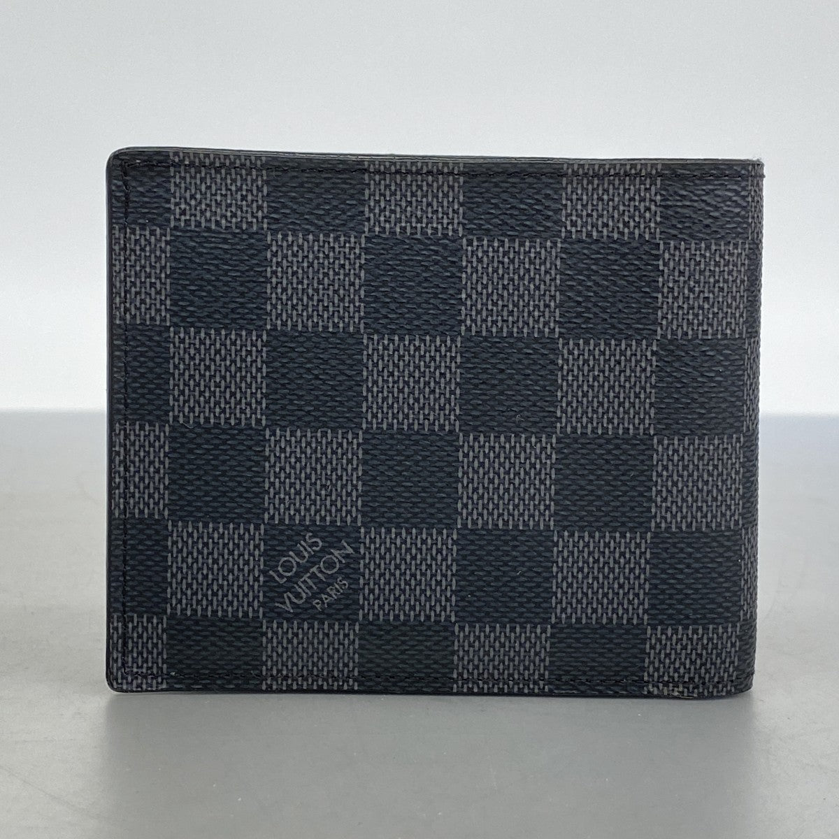 ★在庫処分★最終価格【6cb1973】ルイヴィトン 財布 ダミエ・グラフィット ポルトフォイユマルコ NM N63336  グレー ブラック【中古】メンズ