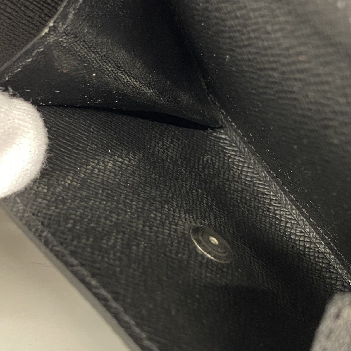 ★在庫処分★最終価格【6cb1973】ルイヴィトン 財布 ダミエ・グラフィット ポルトフォイユマルコ NM N63336  グレー ブラック【中古】メンズ