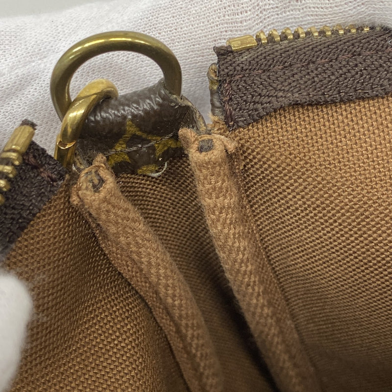 ★最終価格★SALE【6cb1986】ルイヴィトン ポーチ モノグラム ポシェットアクセソワール M51980 ブラウン【中古】レディース