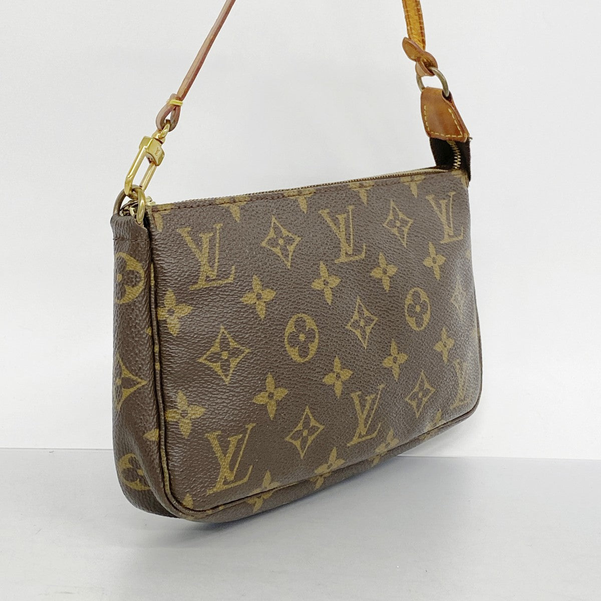 ★最終価格★SALE【6cb1986】ルイヴィトン ポーチ モノグラム ポシェットアクセソワール M51980 ブラウン【中古】レディース