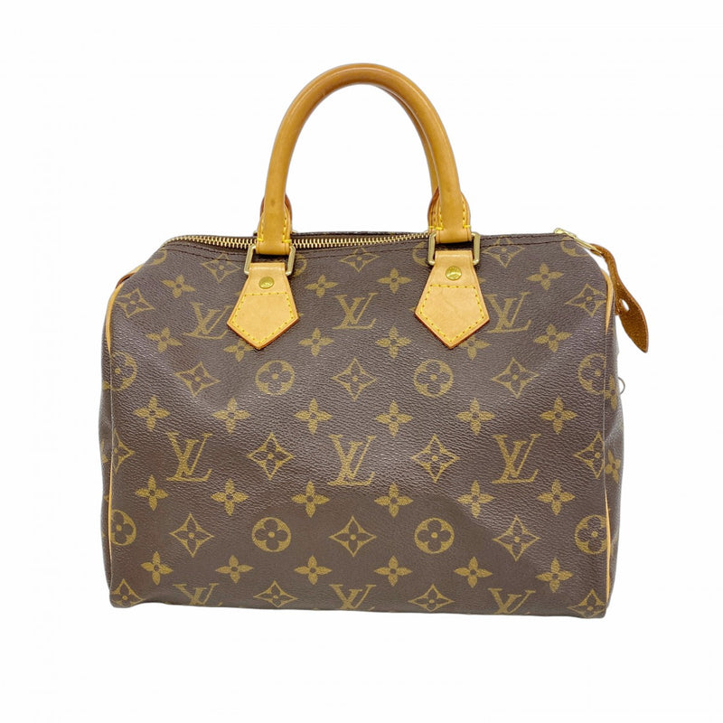 【6cb1988】ルイヴィトン ハンドバッグ モノグラム スピーディ25 M41109 ブラウン【中古】レディース