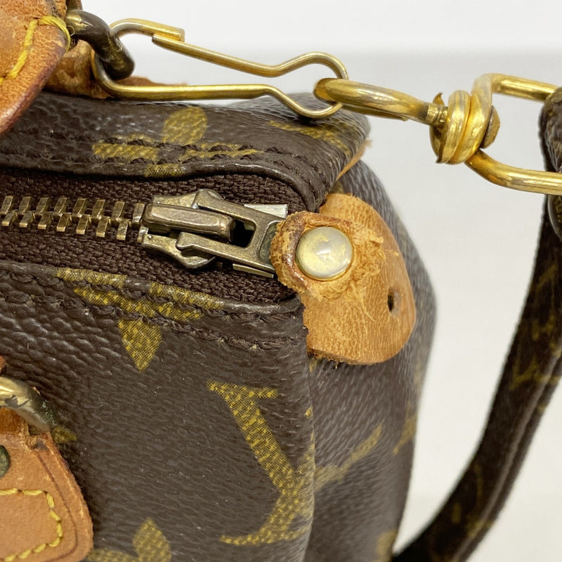 【6cb2000】ルイヴィトン ハンドバッグ モノグラム ミニ スピーディ M41534 ブラウン 2wayバッグ【中古】レディース