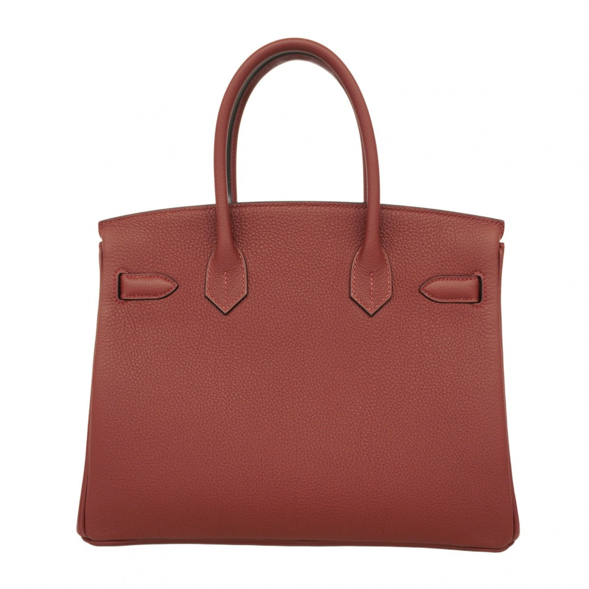 【6cb2007-g】エルメス ハンドバッグ バーキン30 トゴ ルージュアッシュ ゴールド金具 K刻印【中古】レディース