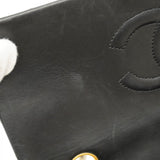 【6cb2009】シャネル ショルダーバッグ ミニマトラッセ チェーンショルダー ラムスキン ブラック ゴールド金具【中古】レディース