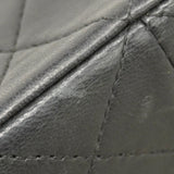 【6cb2009】シャネル ショルダーバッグ ミニマトラッセ チェーンショルダー ラムスキン ブラック ゴールド金具【中古】レディース