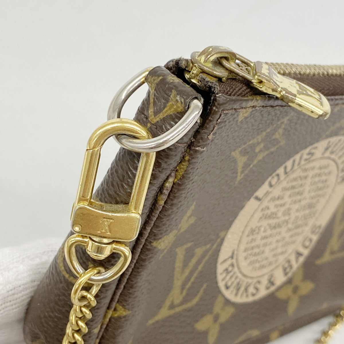 ★最終価格★SALE【6cb2018】ルイヴィトン ポーチ モノグラム T&B ミニポシェットアクセソワール M60153 ブラウン【中古】レディース