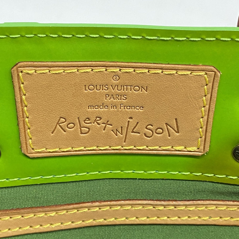 ★最終価格★SALE【6cb2079】ルイヴィトン ハンドバッグ ヴェルニ・フルオ リードPM M91904 ベール ロバートウィルソンコラボ【中古】レディース