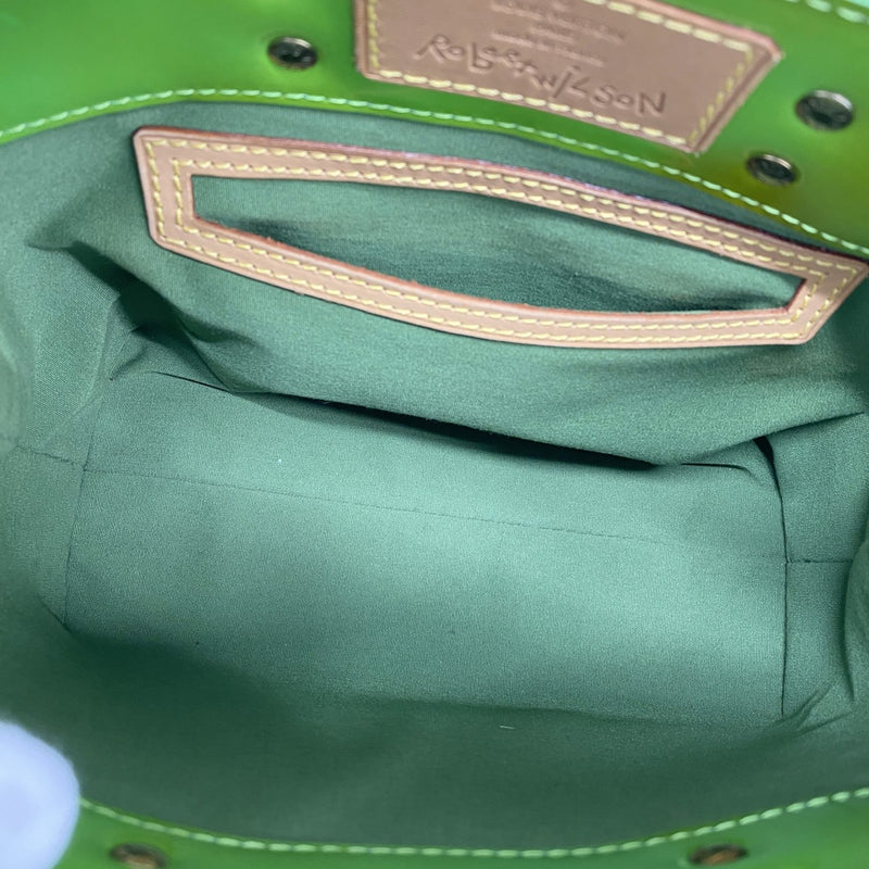 ★最終価格★SALE【6cb2079】ルイヴィトン ハンドバッグ ヴェルニ・フルオ リードPM M91904 ベール ロバートウィルソンコラボ【中古】レディース