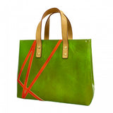 ★最終価格★SALE【6cb2079】ルイヴィトン ハンドバッグ ヴェルニ・フルオ リードPM M91904 ベール ロバートウィルソンコラボ【中古】レディース