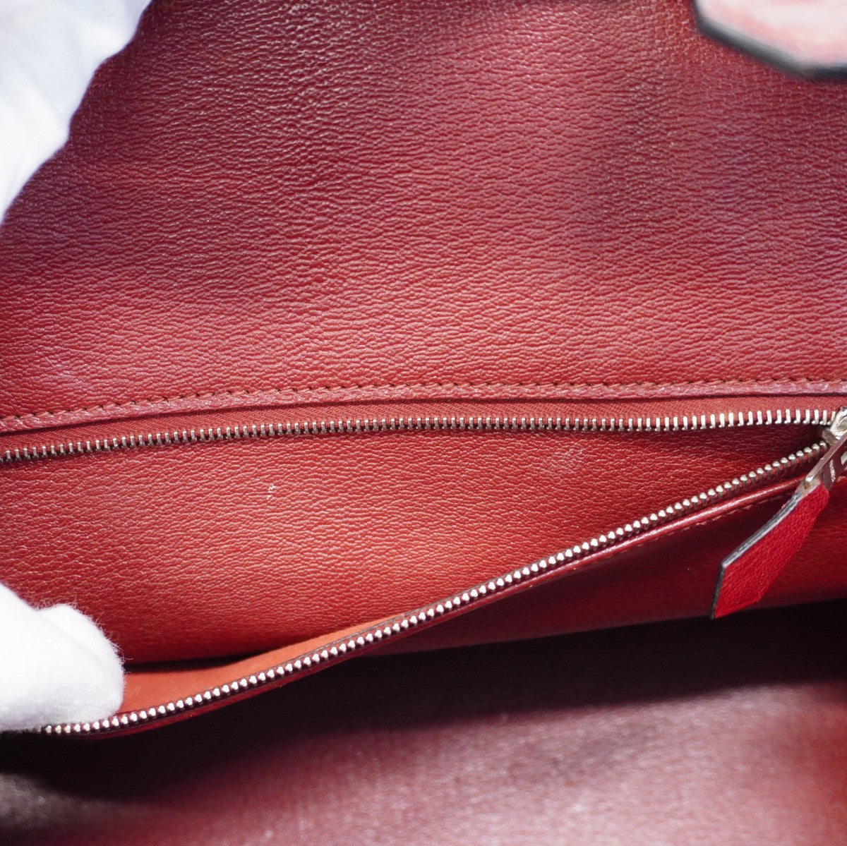 【6cb2108-g】エルメス ハンドバッグ バーキン30 二ロティカスマット ブレイズ シルバー金具 □J刻印【中古】レディース