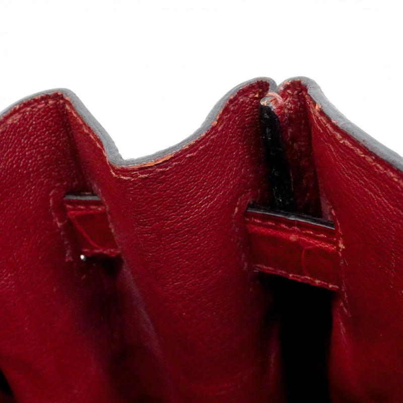 【6cb2108-g】エルメス ハンドバッグ バーキン30 二ロティカスマット ブレイズ シルバー金具 □J刻印【中古】レディース