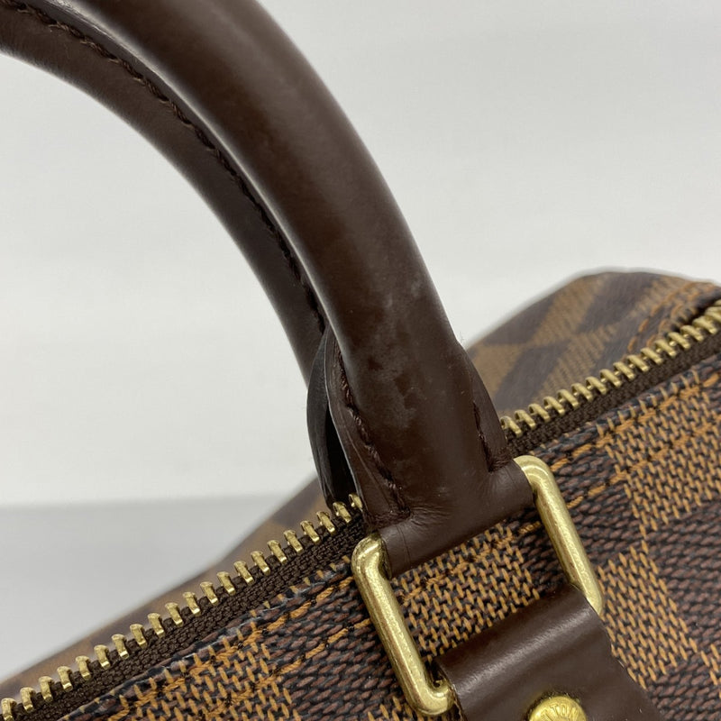 【6cb2130】ルイヴィトン ハンドバッグ ダミエ スピーディ25 N41365 エベヌ【中古】レディース