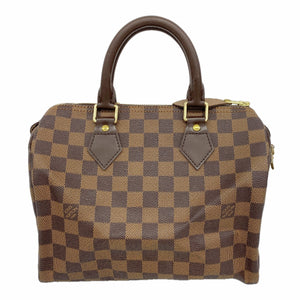 【6cb2130】ルイヴィトン ハンドバッグ ダミエ スピーディ25 N41365 エベヌ【中古】レディース