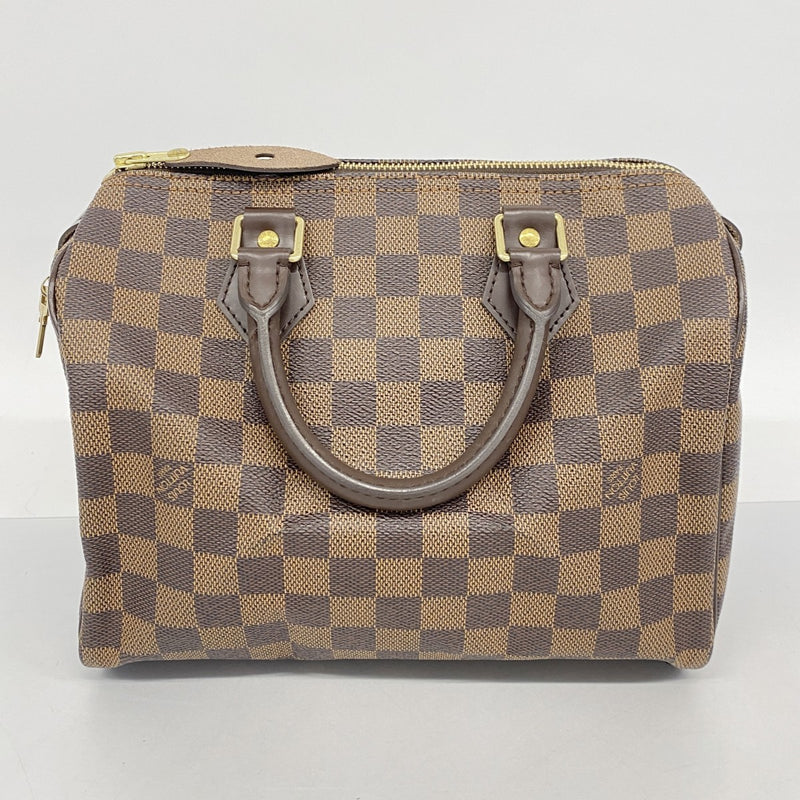【6cb2130】ルイヴィトン ハンドバッグ ダミエ スピーディ25 N41365 エベヌ【中古】レディース